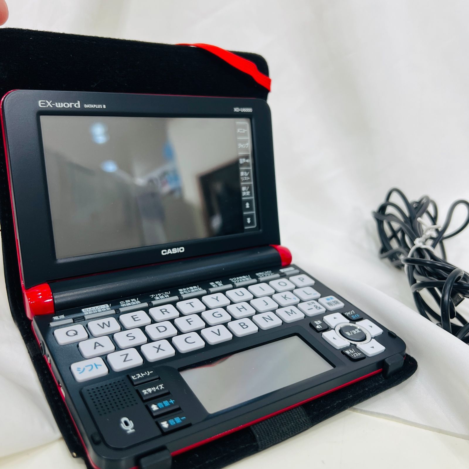 A【中古】ほぼ未使用 CASIO 電子辞書 EX-word XD-U6000 辞書 英語 和訳 