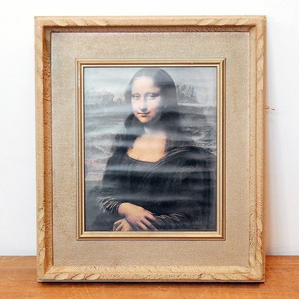 モナリザ　複製画　額 複製画・額入「モナリザ」・No.170427-21・梱包サイズ80 - メルカリ