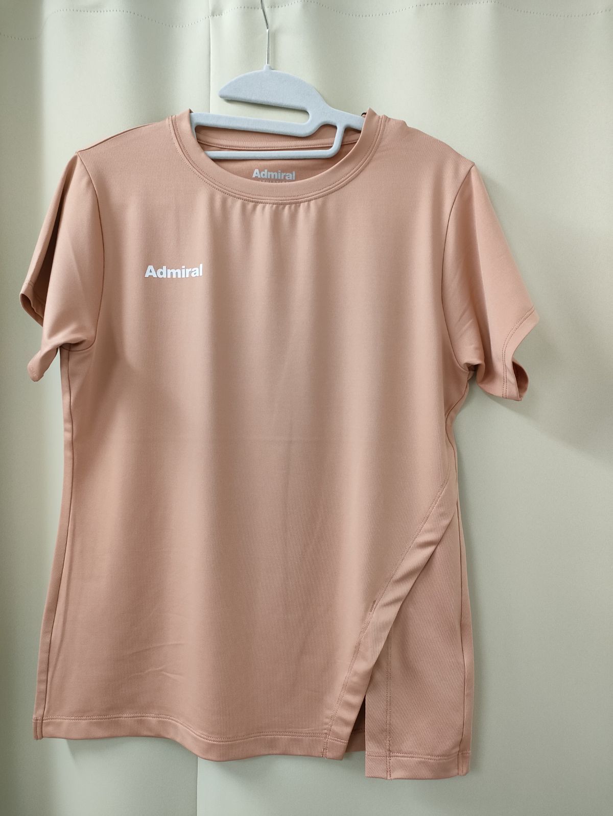 アドミラル2025春夏最 レディース サイドアシメスリットTEE オレンジ ATLA508