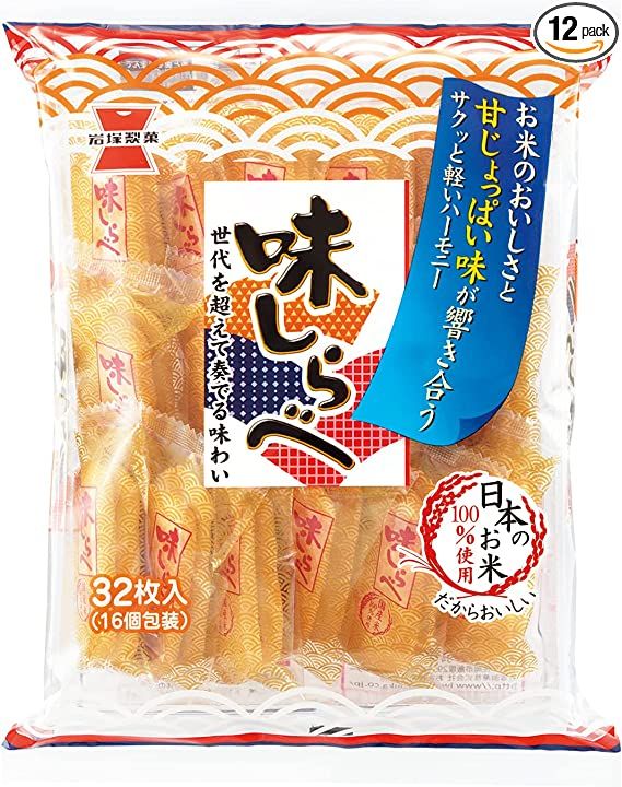 32枚　入数:12　岩塚製菓　メルカリ　味しらべ　ECJOY！