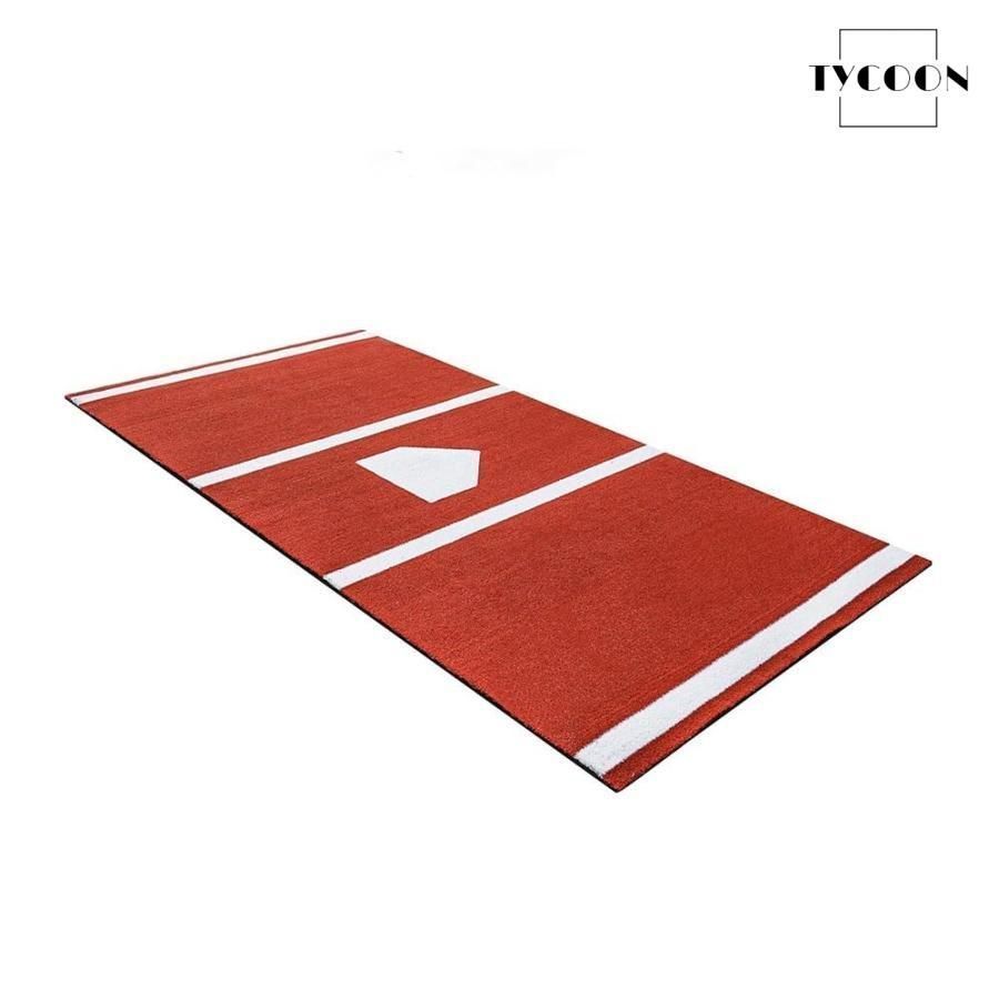 ボールマット 野球バッティングマット 野球練習マット 野球トレーニングマット ポータブル 滑り止め 色褪せ防止 大型バッティングケージマ