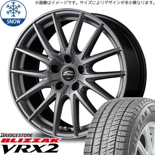 エルグランド 215/65R16 スタッドレス | ブリヂストン VRX2 u0026 SQ27 16インチ 5穴114.3 