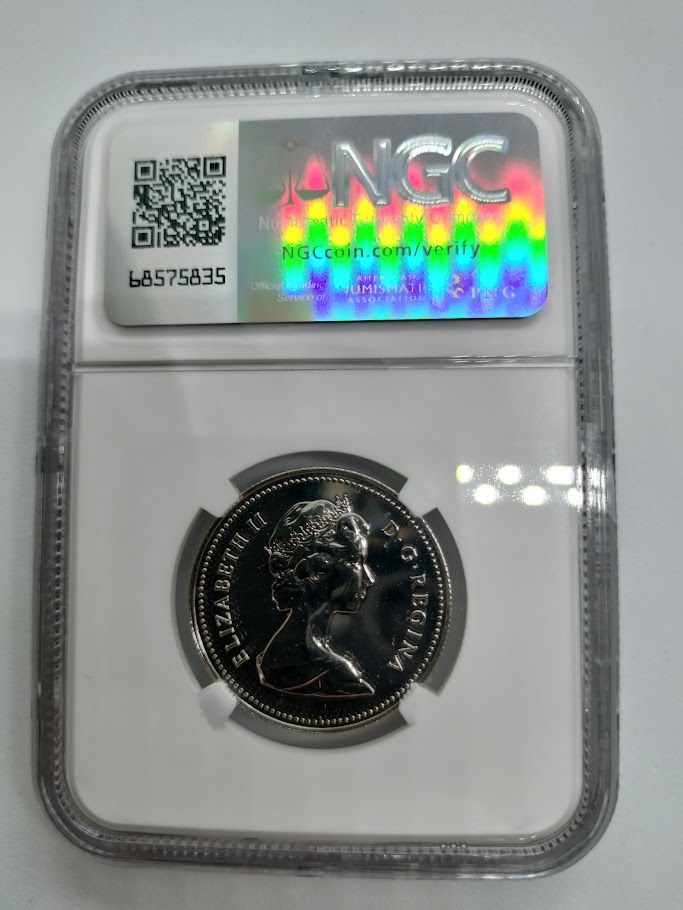 NGC MS67 1981年カナダ50セントハーフドル未流通 NGC MS67 1981年カナダ50セントハーフドル未流通 - メルカリ