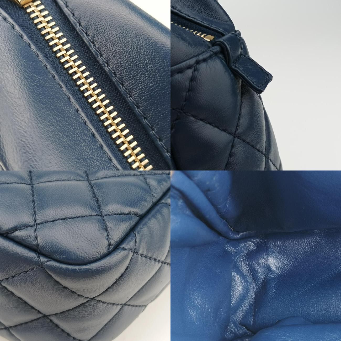 シャネルChanel2.55 マトラッセブルーラムスキンA4665812893457