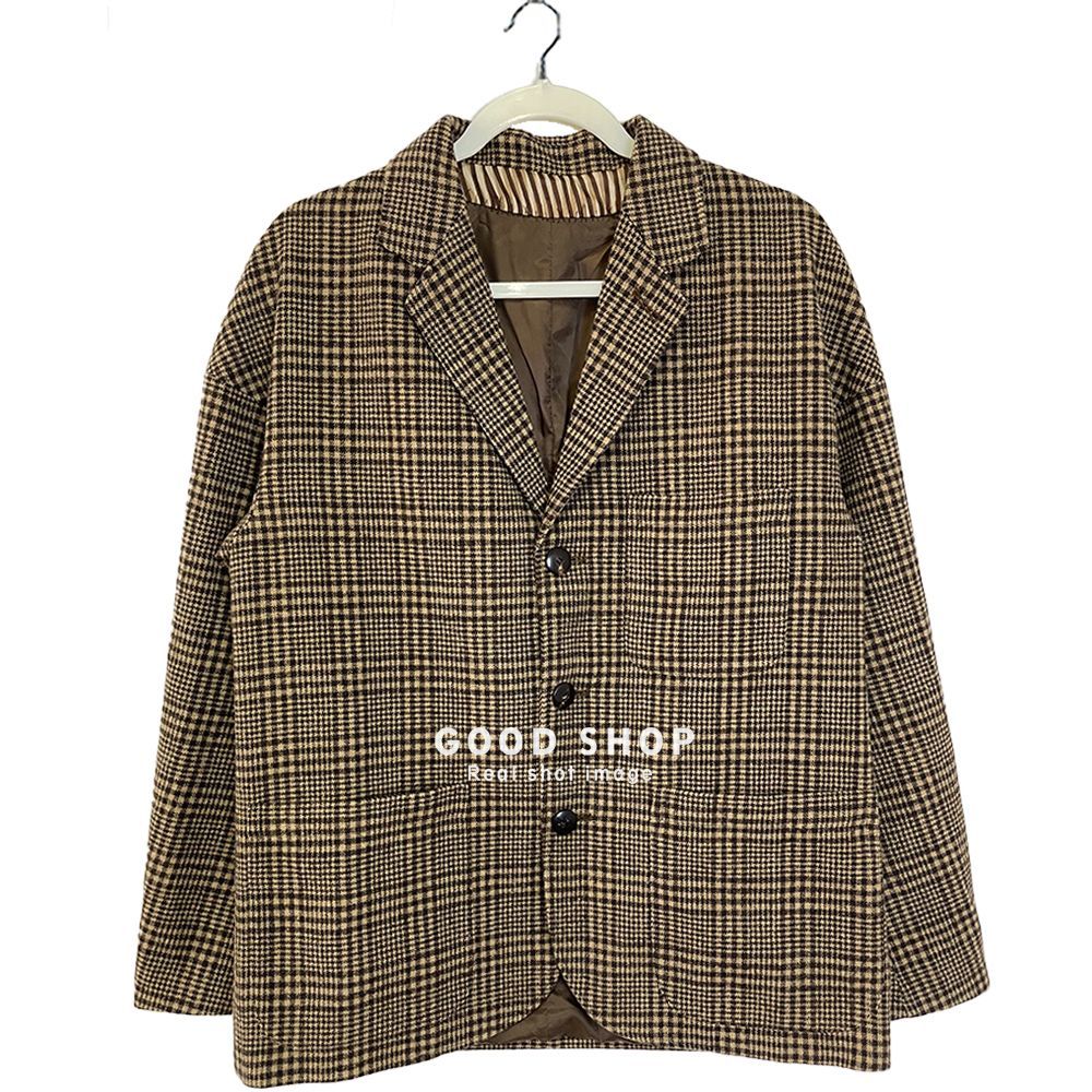 ジャケット・アウター VISVIM FALKLAND BLAZER TWEED Brown Check FALKLAND COUNTRY JKT TWEED | Visvim Official North American Web Store