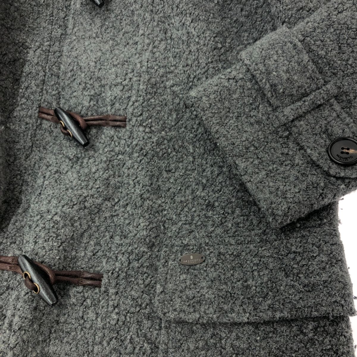 MORABITO モラビト ダッフルコート サイズ:40 素材切替/モコモコ/中綿  