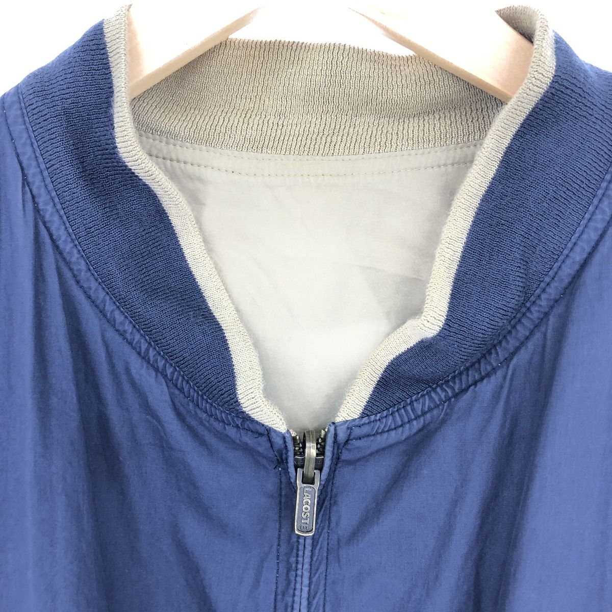ラコステ　リバーシブルスイングトップ 古着 ラコステ LACOSTE リバーシブル スイングトップ スポーツ
