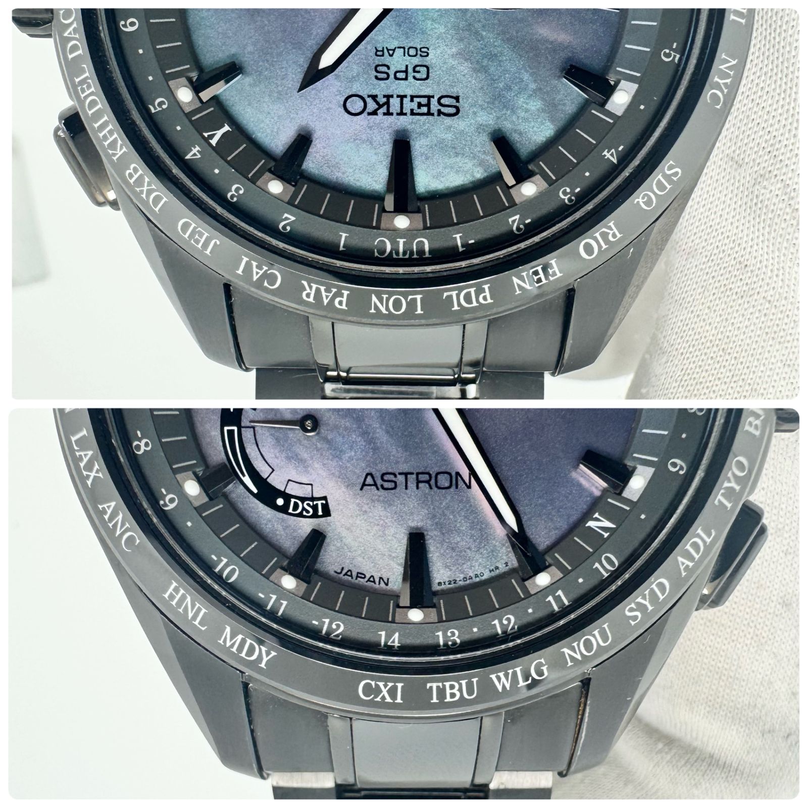 SEIKOアストロンGPS 8X22-0AF0/SBXB091 ソーラークォーツ