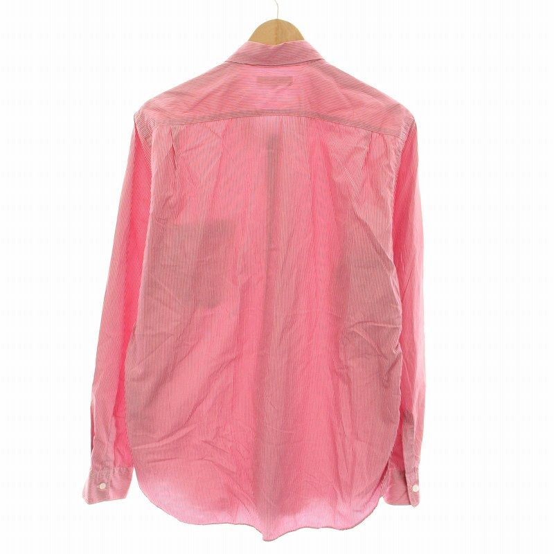 COMME des GARÇONS レッド長袖シャツ PLAY COMME des GARCONS 新品 プレイ コムデギャルソン RED
