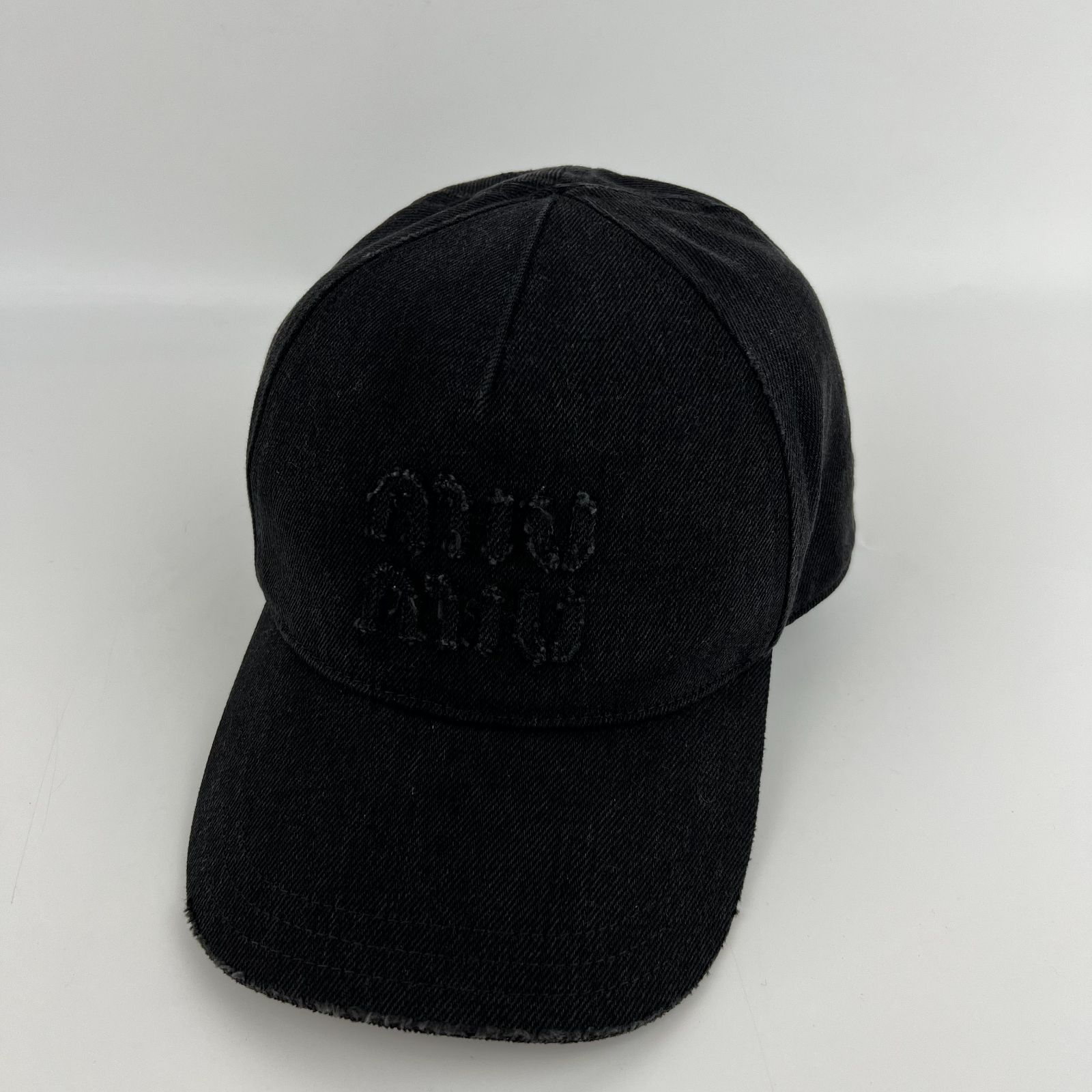 ミュウミュウ ロゴ キャップ 帽子 org.jpg