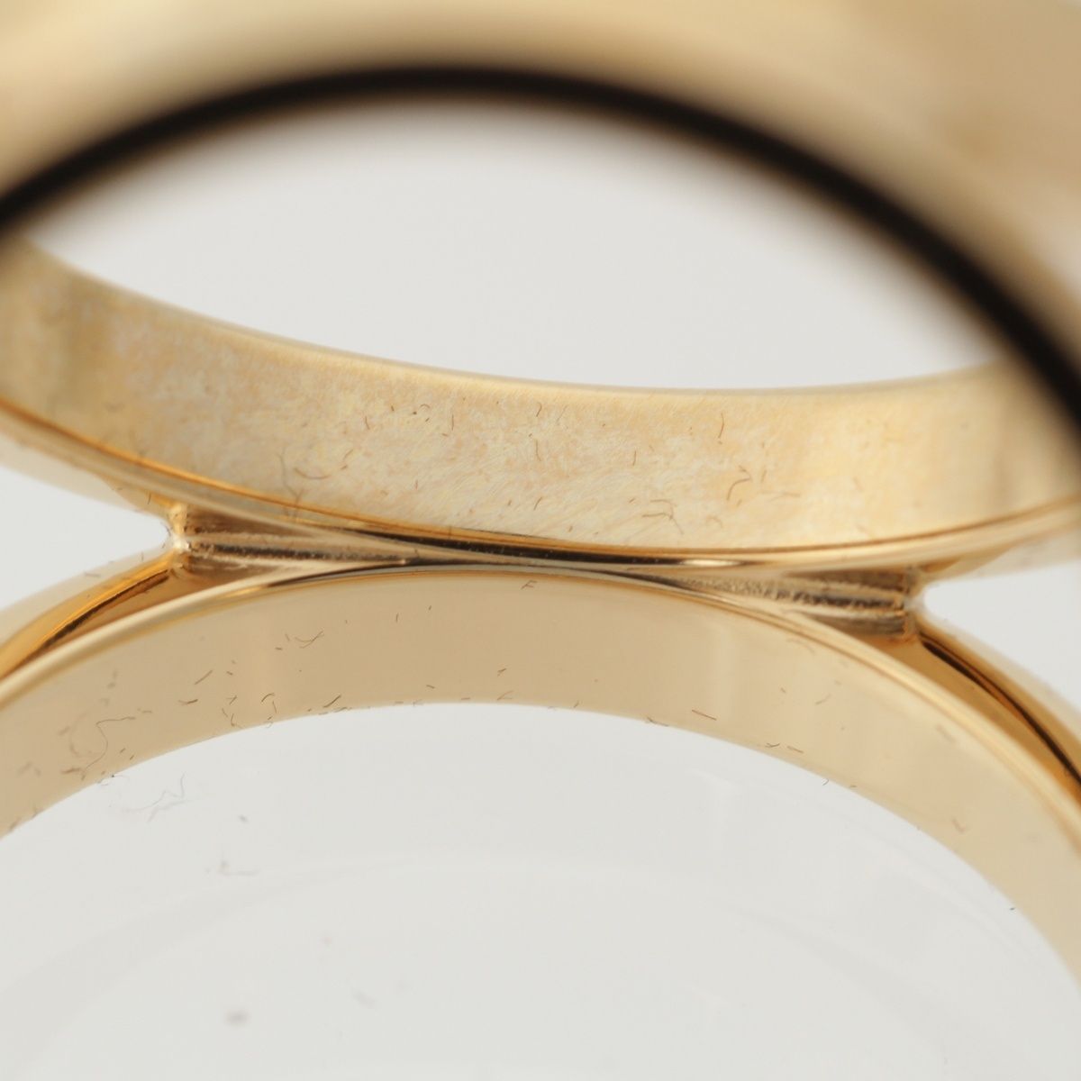 エルメス トリオ GP スカーフリング パーマブラス ゴールド【中古】