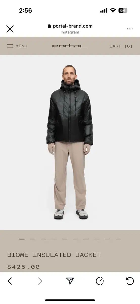 INSULATED ダウンジャケット