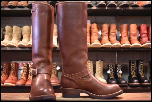 8D 美品 09年】WESCO ウエスコ カスタムボス ブラウン 16インチ 8D 美品 09年】WESCO ウエスコ カスタムボス ブラウン 16インチ