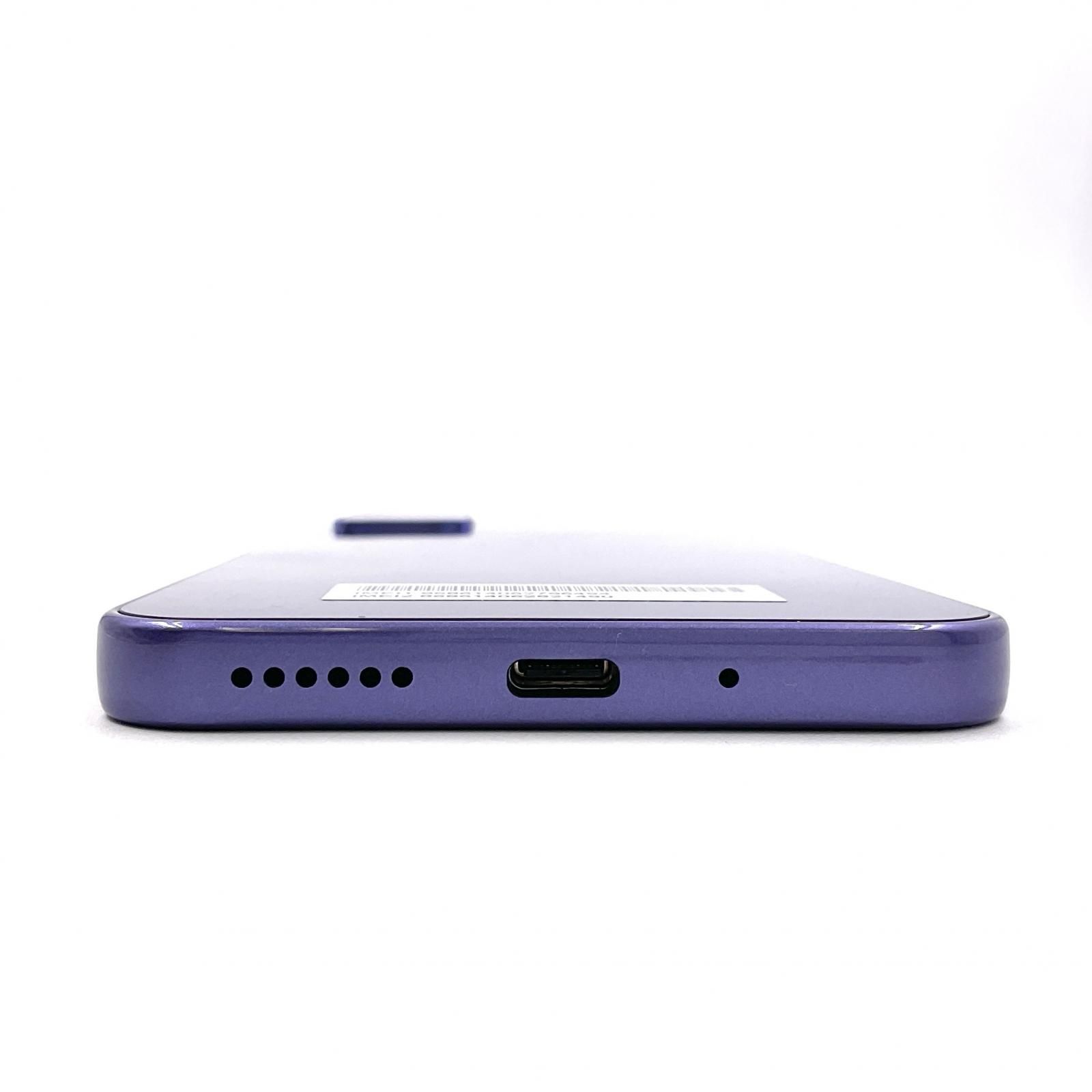 全額返金保証】【最速発送】ZTE Libero 5G III 64GB パープル Softbank