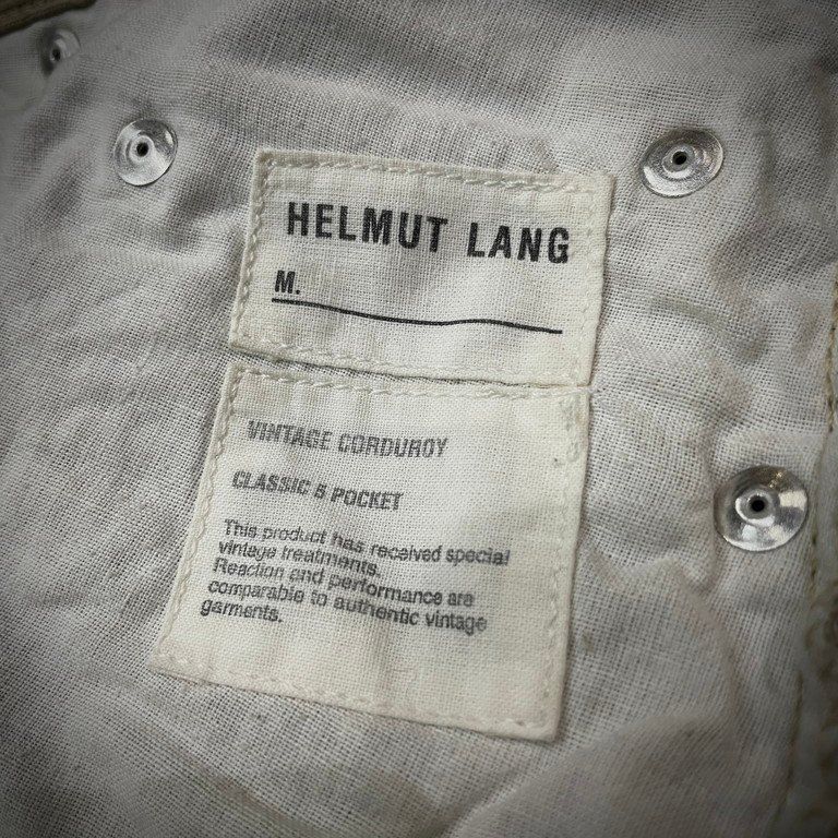 HELMUT LANG VINTAGE CORDUROY CLASSIC 5 POCKET ヴィンテージコーデュロイクラシック5ポケットパンツ Archive 90s 00s