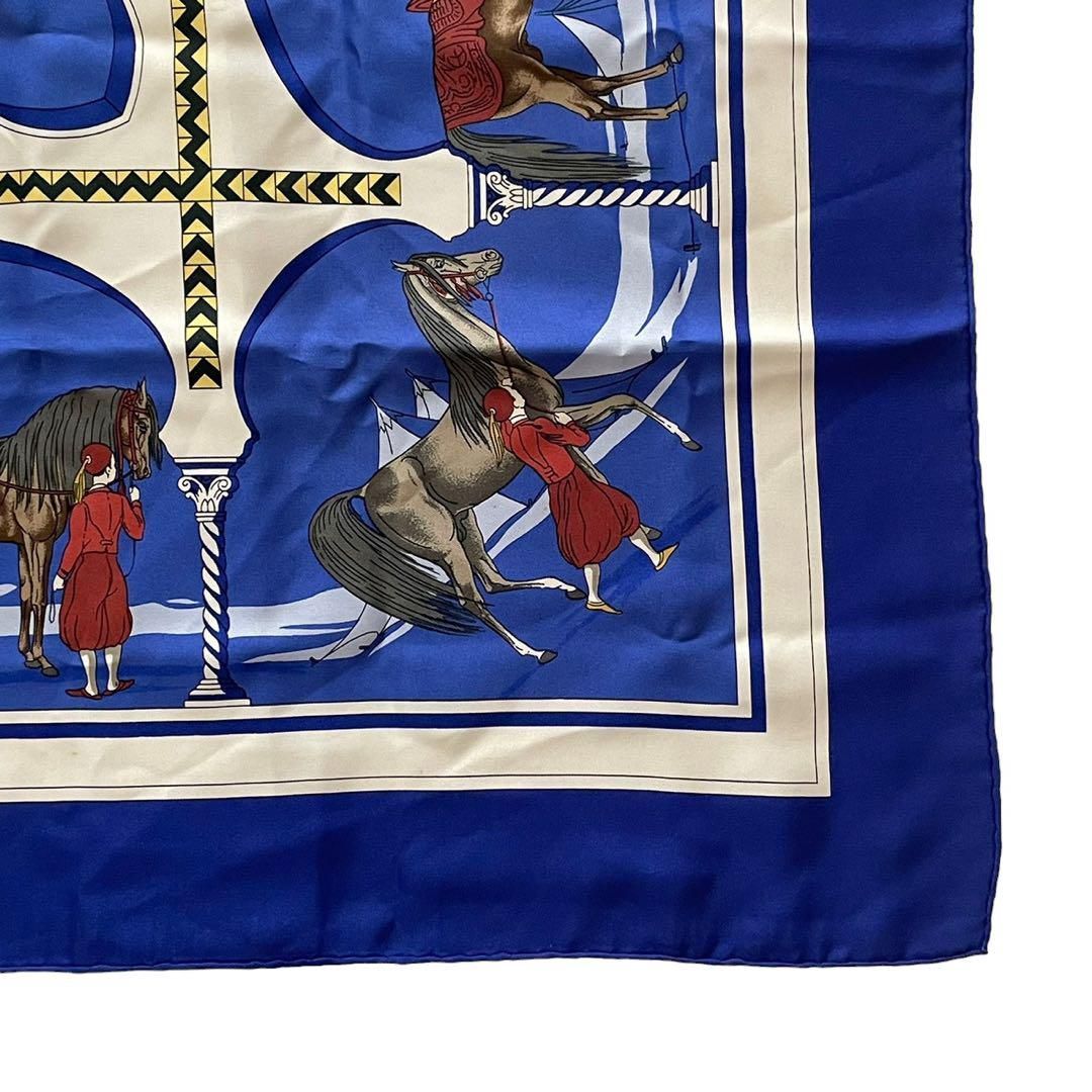 HERMES エルメス スカーフ カレ90 Cavaliers Arabes - メルカリ