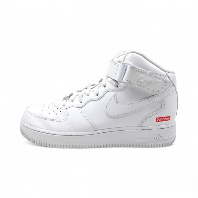 SUPREME×NIKE AIR FORCE 1 MID SP WHITE サイズ26.5cm FZ8784-100 箱  