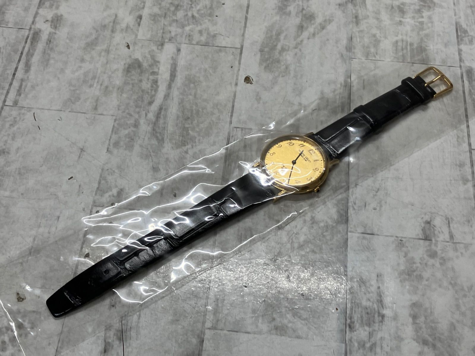 未使用 MONTE CELIO SUPER SLIM FINE GOLD 999.9 MC-1005 クォーツ 
