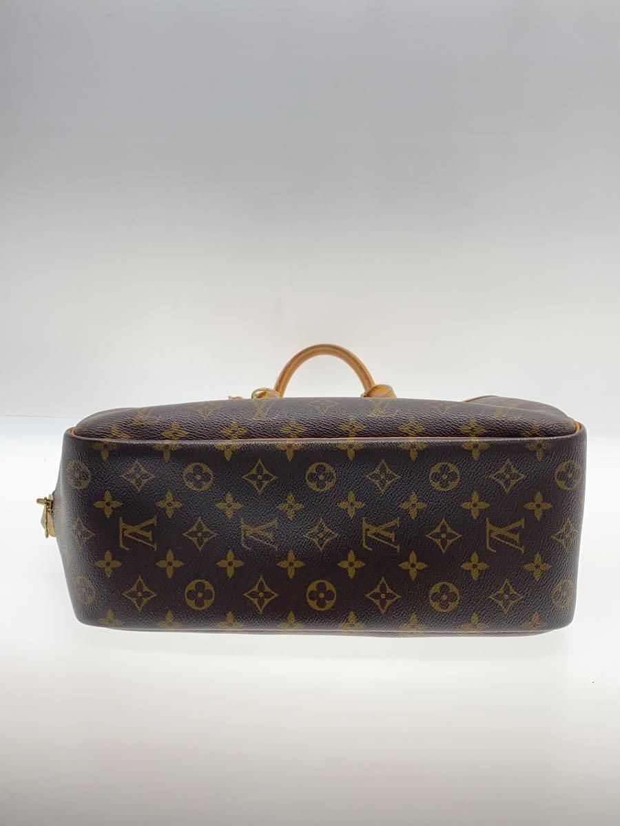 LOUIS VUITTON 2)ボーリング・ヴァニティ(ドーヴィル)_モノグラム・キャンバス_BRW PVC ブラウン 総柄 - メルカリ