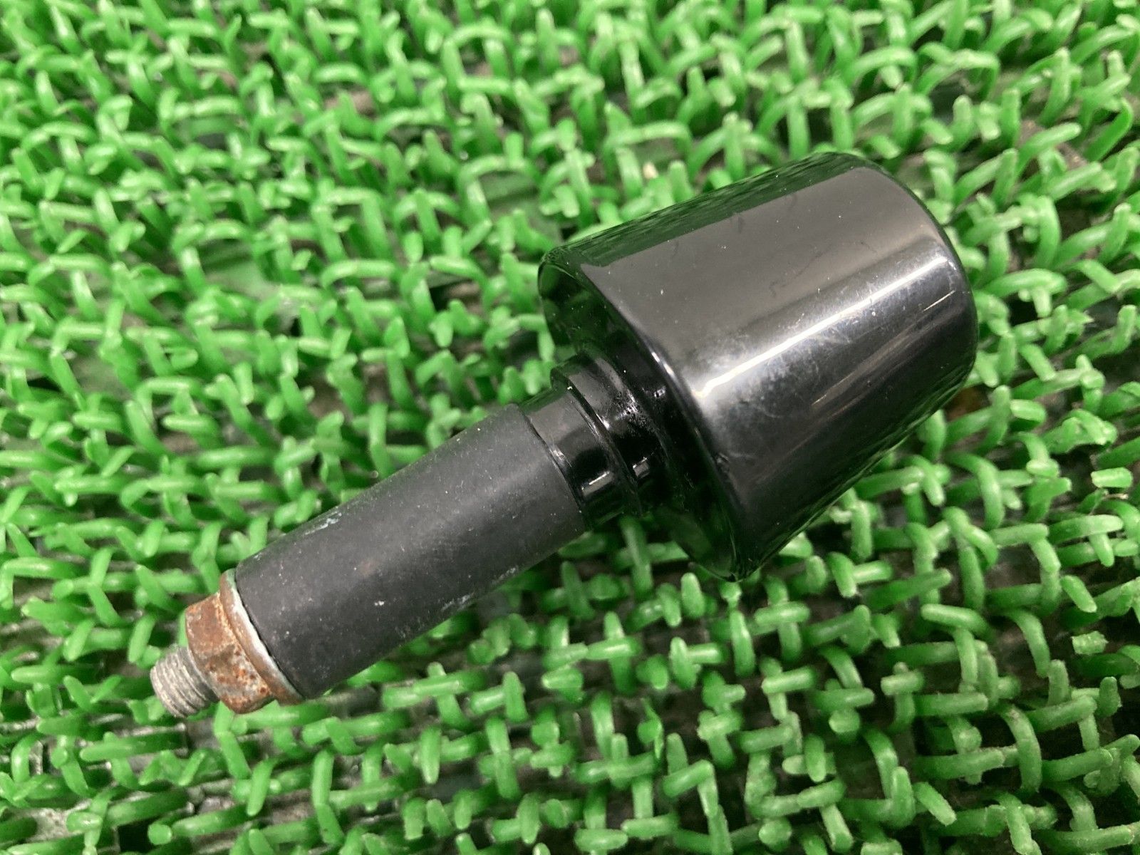 NINJA250SL ハンドルバーエンド 片側 カワサキ 純正 BX250A ニンジャ250SL グリップエンド ハンドルウエイト 曲がり無し 【中古】 20