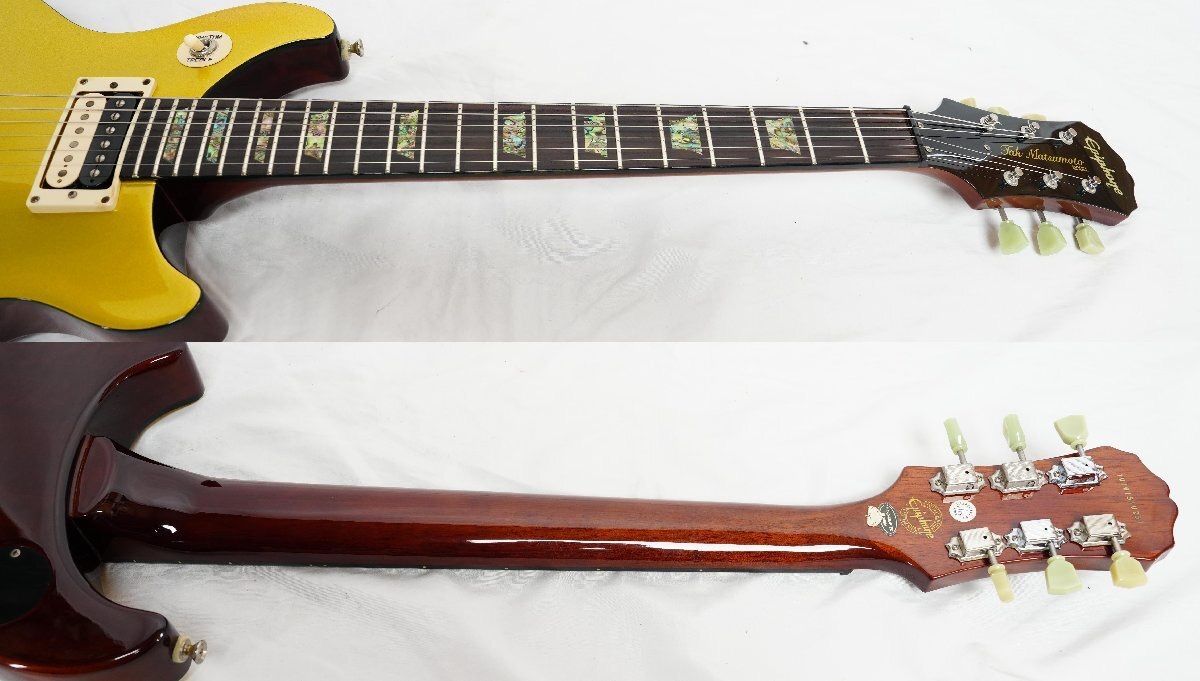 ☆Epiphone☆Custom Shop TAK MATSUMOTO DC STANDARD GOLD TOP