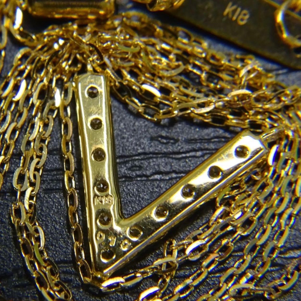 18金 K18 ゴールド GOLD 750 東京銀座ジュエリーミワ 箱 保証書有り
