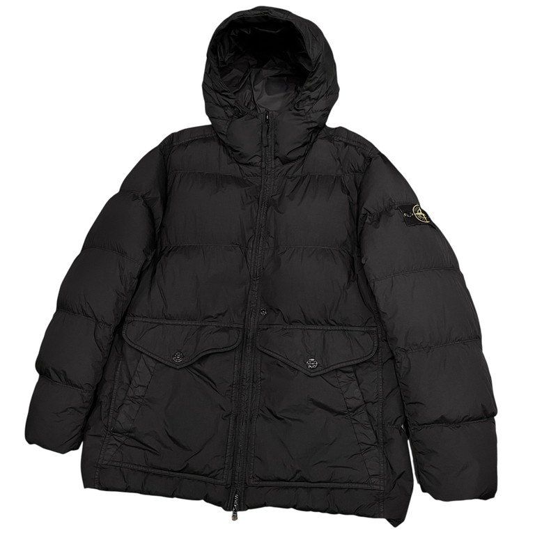 STONE ISLAND 24AW GARMENT DYED CRINKLE REPS R NY DOWN ナイロン  
