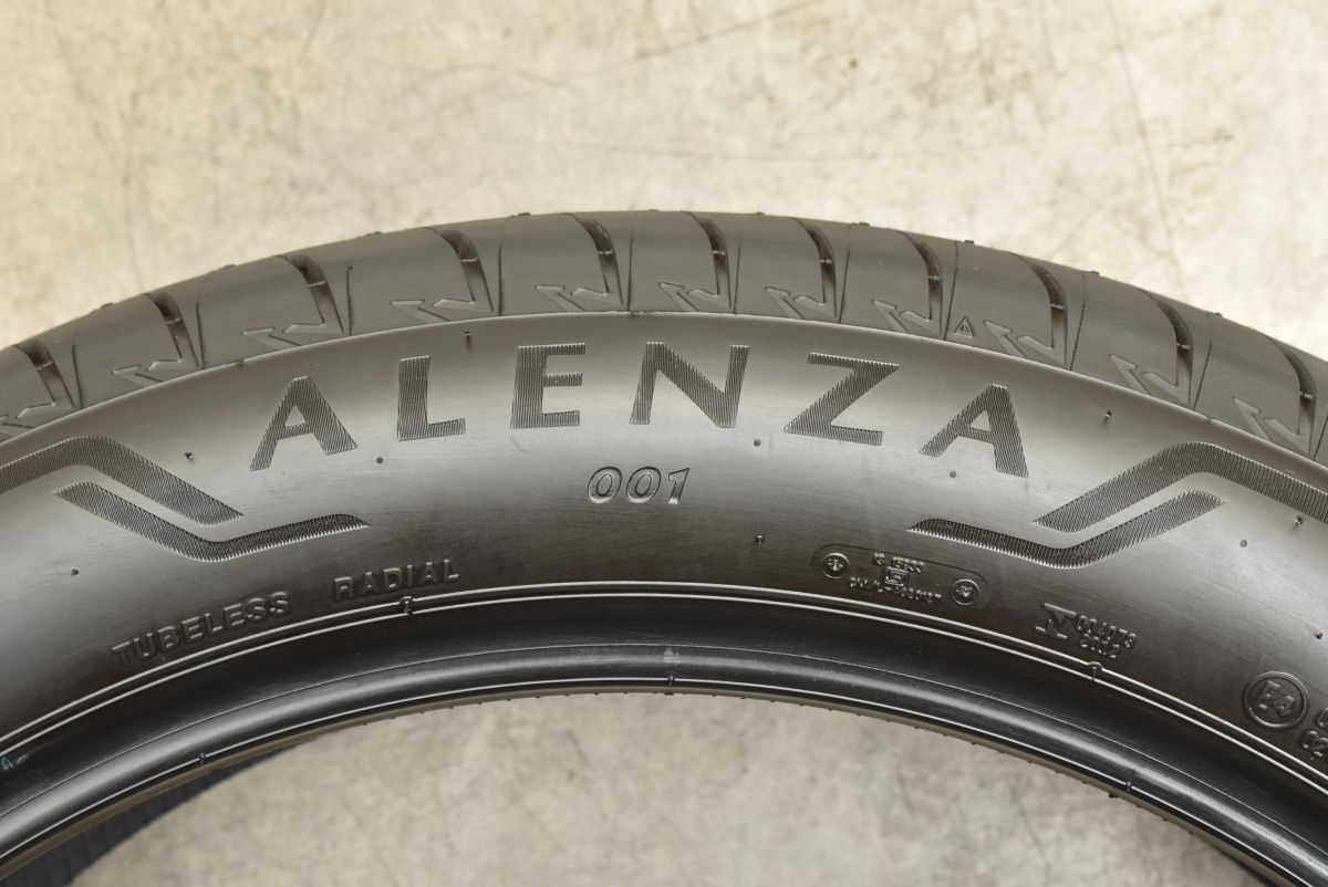 グローバル送料無料。 製 新車外し バリ溝 ブリヂストン アレンザ ALENZA 001 235 50R21 4本 レクサス RX500h RX450h RX350h Fスポーツ バージョンL