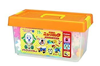 【中古】【非常に良い】学研 (Gakken) ニューブロック ワンワンとうーたんセット 17種77パーツ 83114 ggw725x