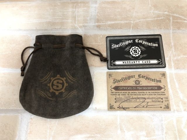  ギャランティ有 スターリンギア カスタム品 マイクロバッカニアギアフープペンダント その他 アクセサリー