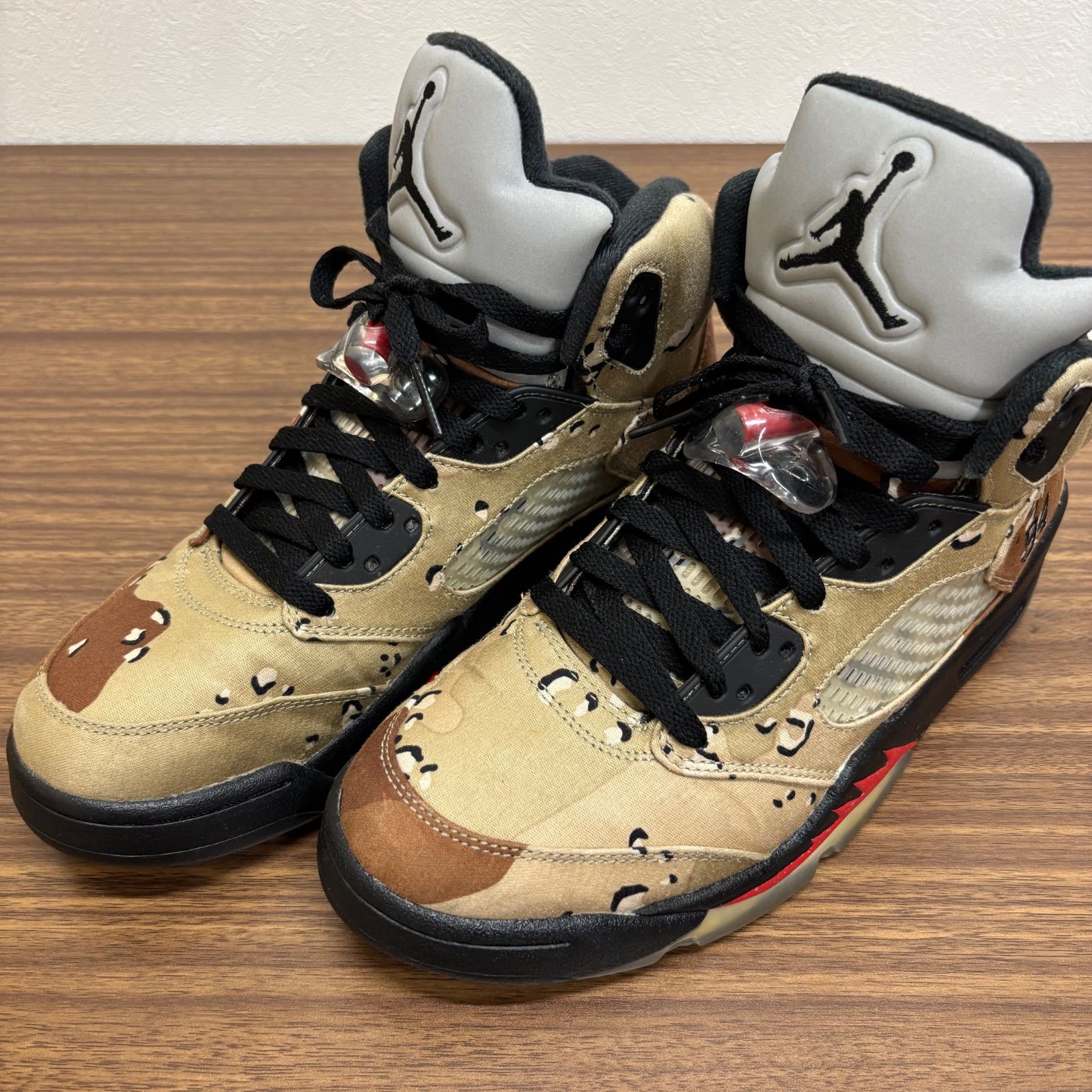 ◎ NIKE AIR JORDAN 5 aj5 supreme コラボ デザートカモ 27cm