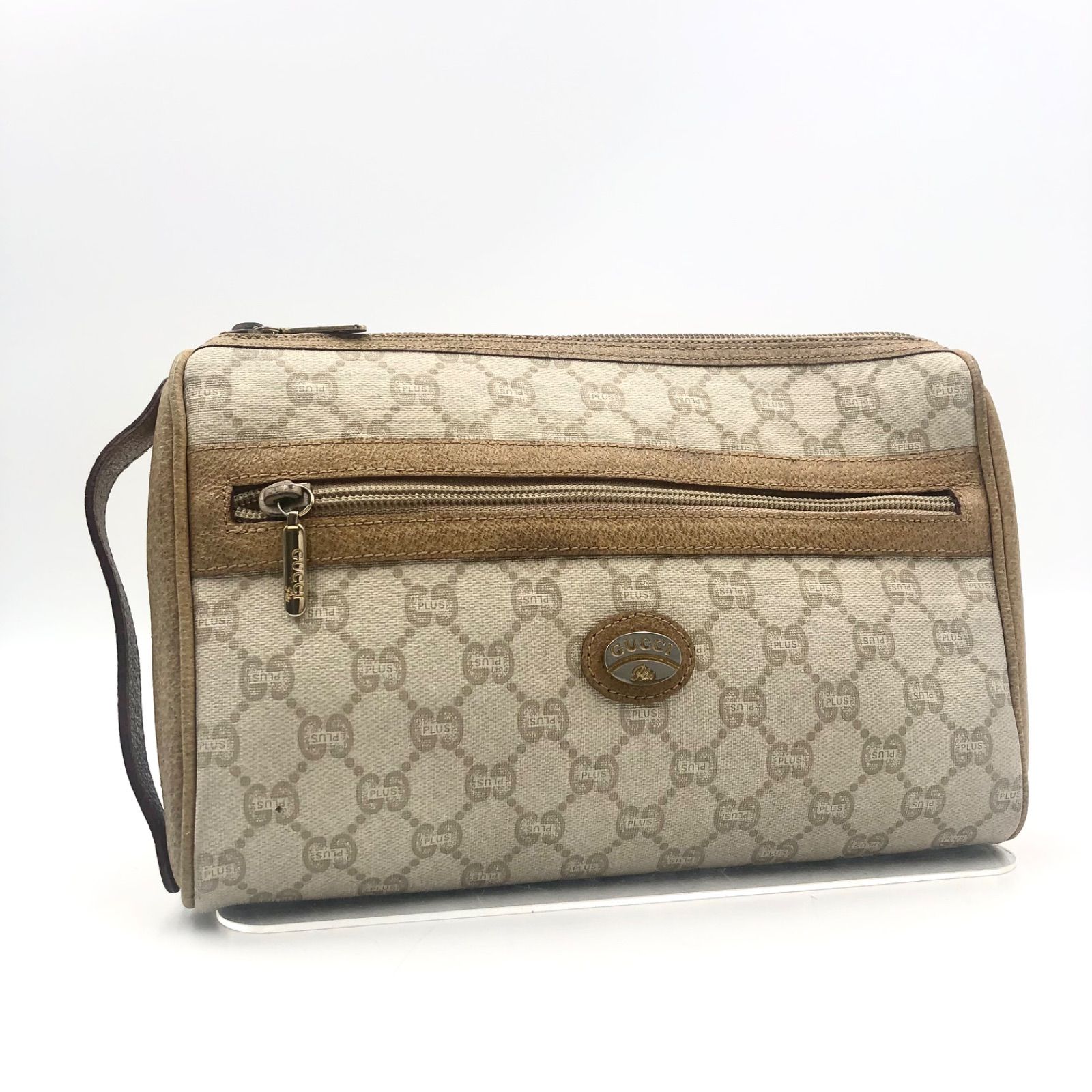 美品✨ GUCCI PLUS グッチプラス セカンドバック クラッチバッグ □外観美品□GUCCI グッチ グッチプラス セカンドバッグ