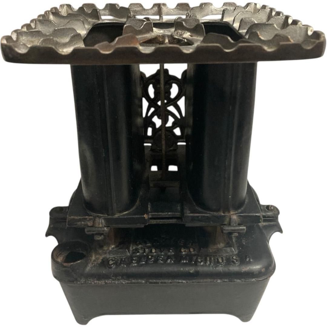 最初で最後 ブライテストベスト The Brightest And Best アイロンストーブ ダブルバーナー ビンテージ クッカー キャンプ 一台