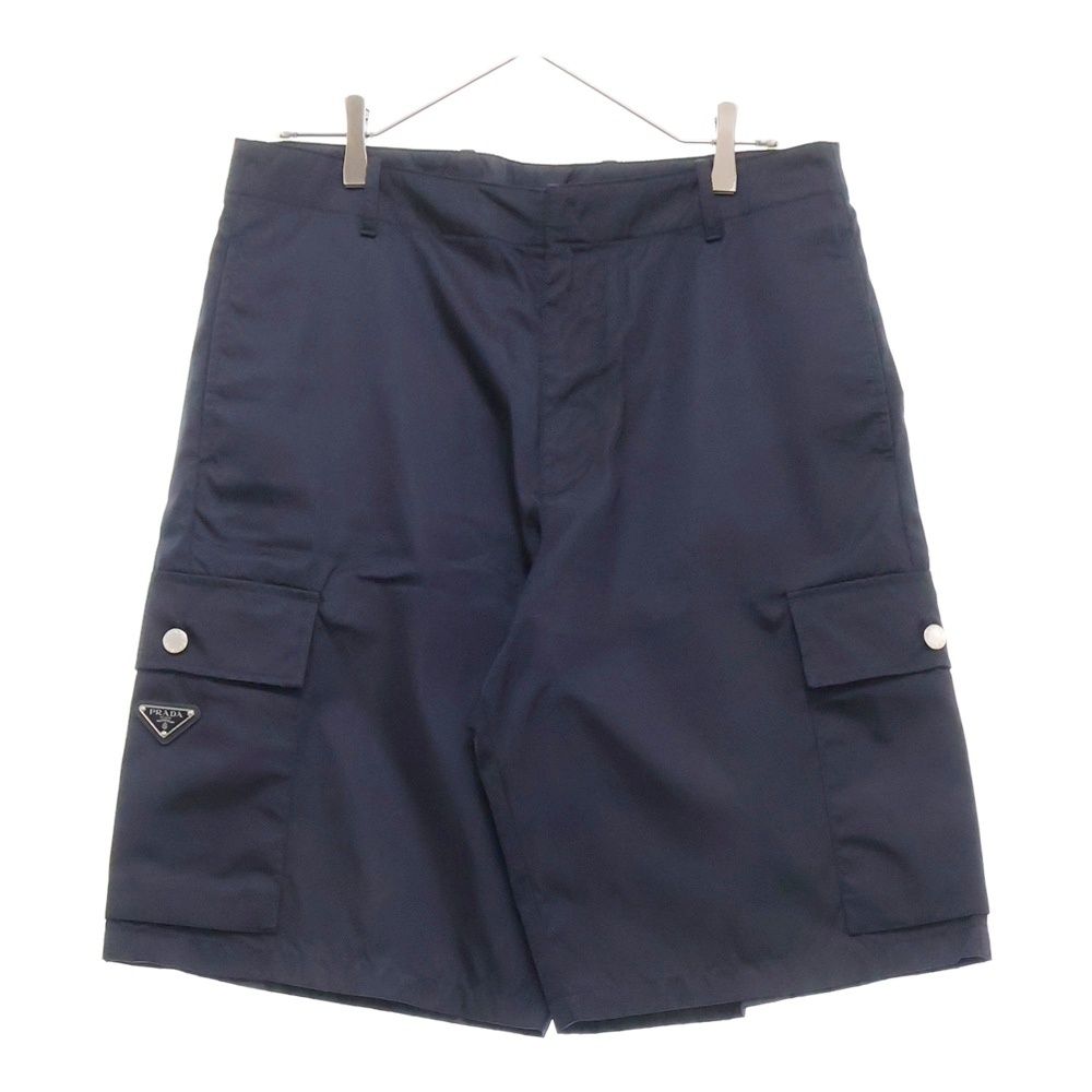 極美品】PRADA ショートパンツ 三角ロゴ Re-Nylon ブラック