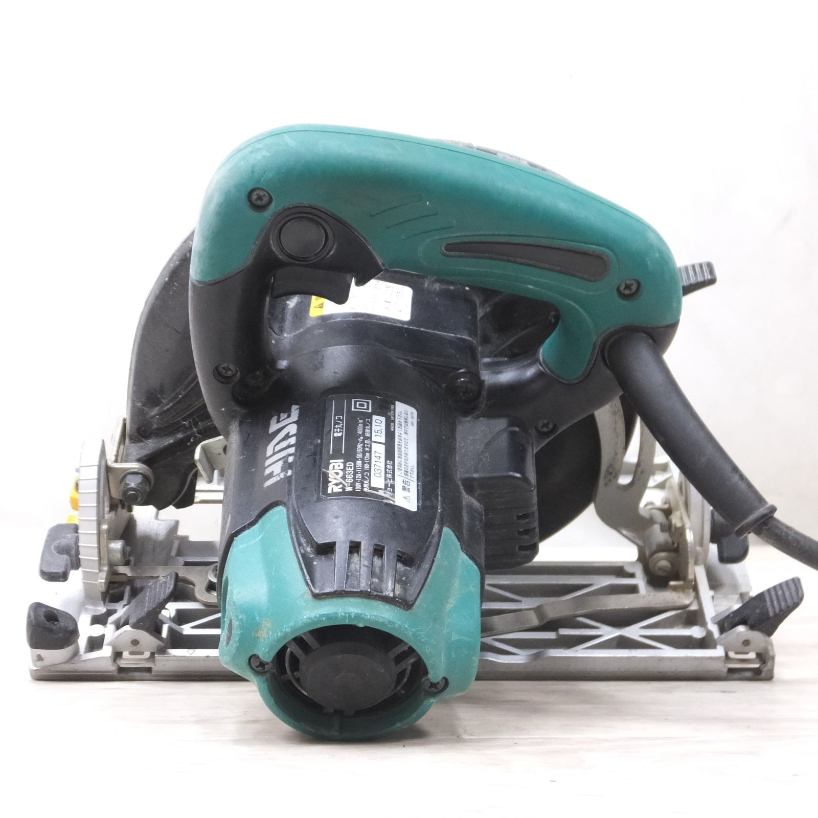 マキタ 丸鋸 リョウビ 電動ドリル 美品 RYOBI リョービ 丸ノコ MW-46A