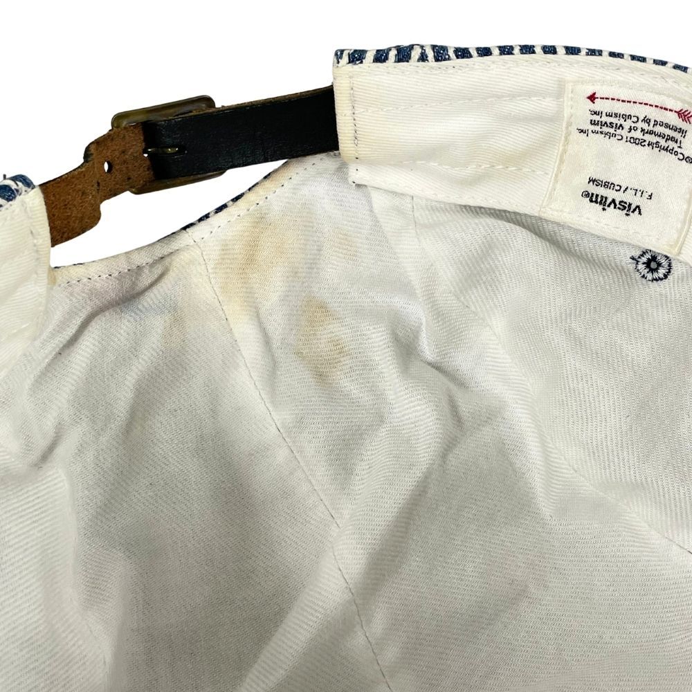 VISVIM ビズビム 品番 0119303003006 ヒッコリーストライプ キャップ