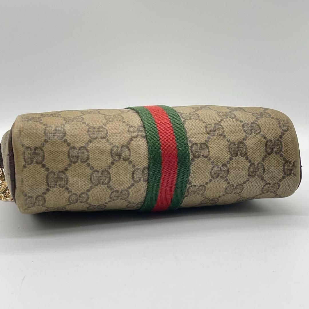 ✨良品✨GUCCI グッチ GG柄 シェリーライン クラッチバッグ PVC - メルカリ