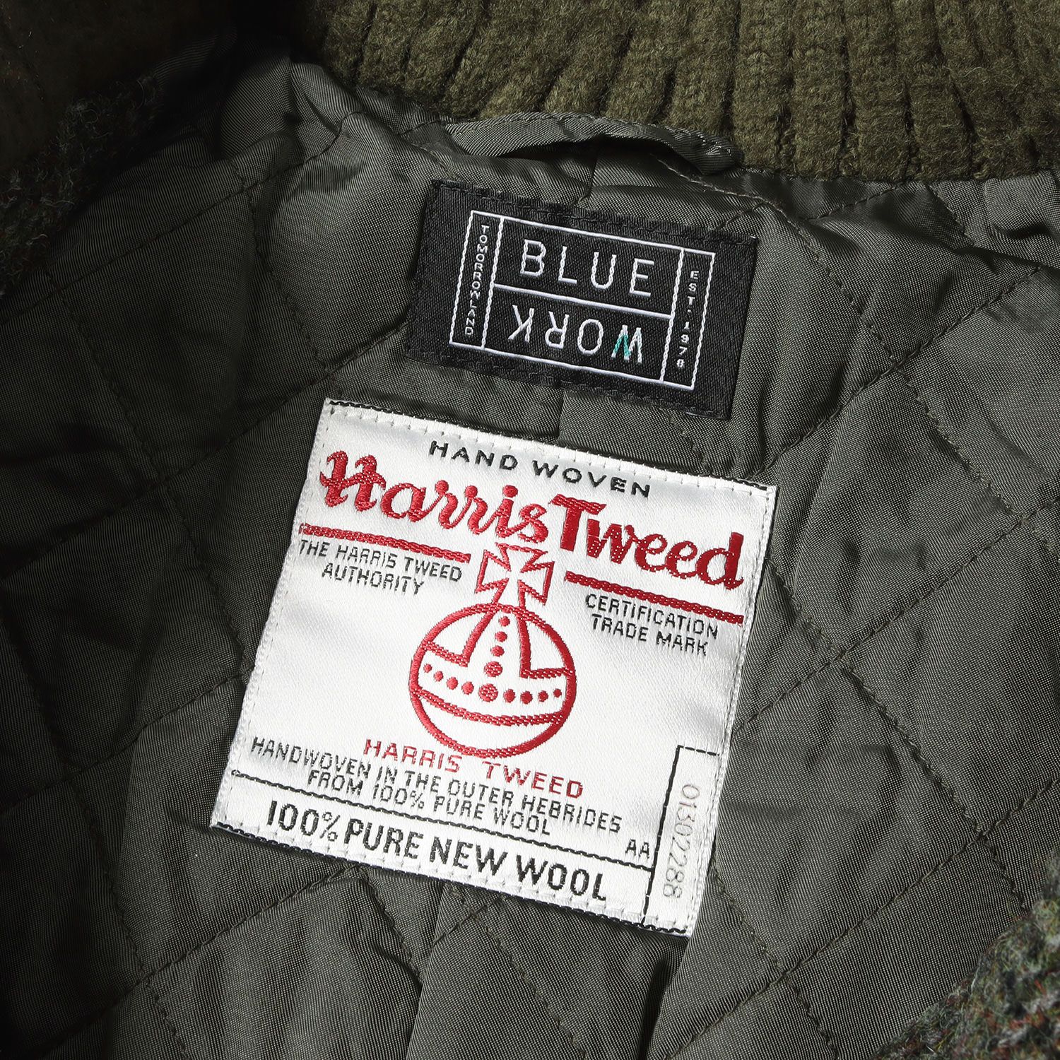 TOMORROWLAND トゥモローランド ジャケット HARRIS TWEED ハリス 