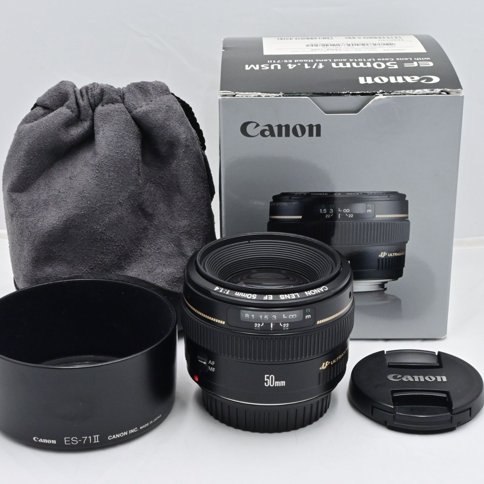 9,675円CanonキャノンEF50mmF1.4USM 　EF50/1.4USM　美品です
