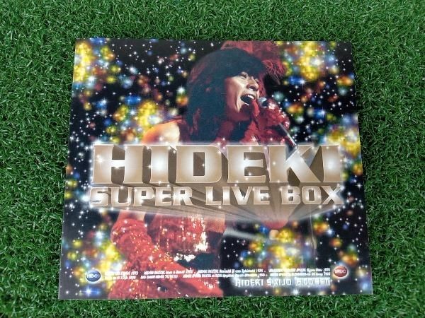 西城秀樹 CD HIDEKI SUPER LIVE BOX - メルカリ