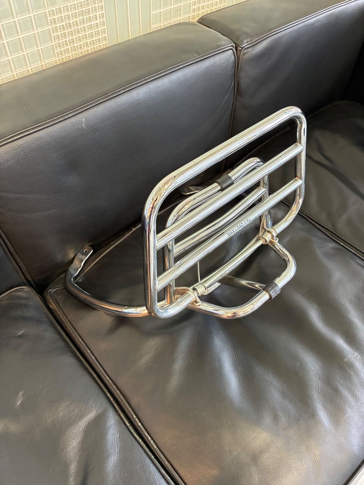 ベスパ純正LX用スタンドリアキャリア FFCRYSTALESIA_COM