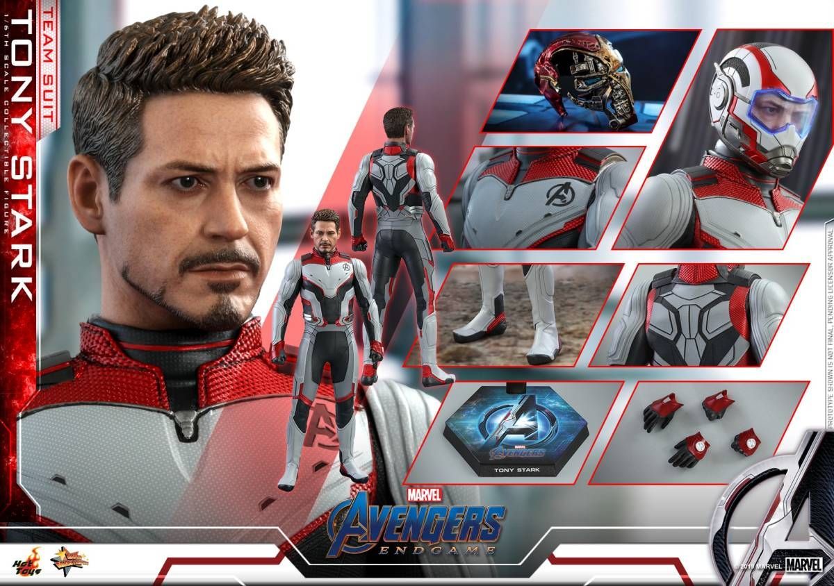 ホットトイズ 1/6 アベンジャーズ エンドゲーム トニー・スターク
