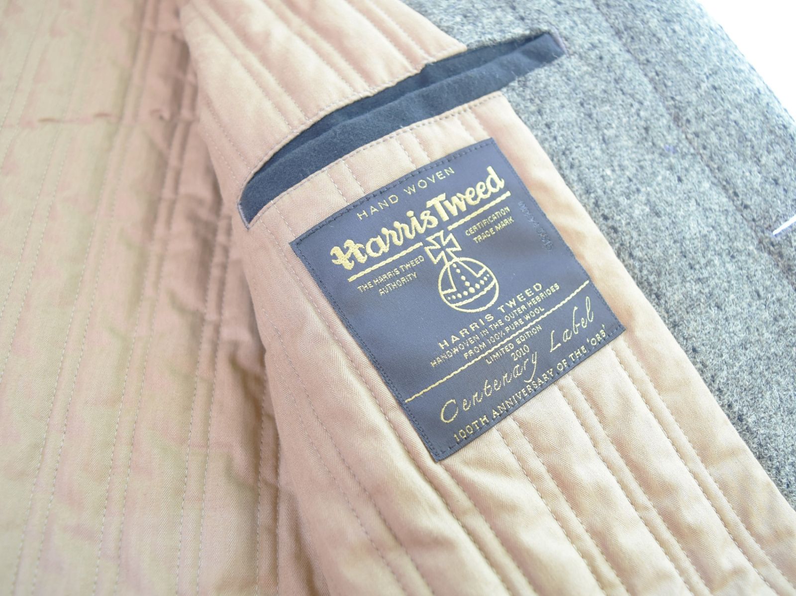 ハリスツイード ウールジャケット