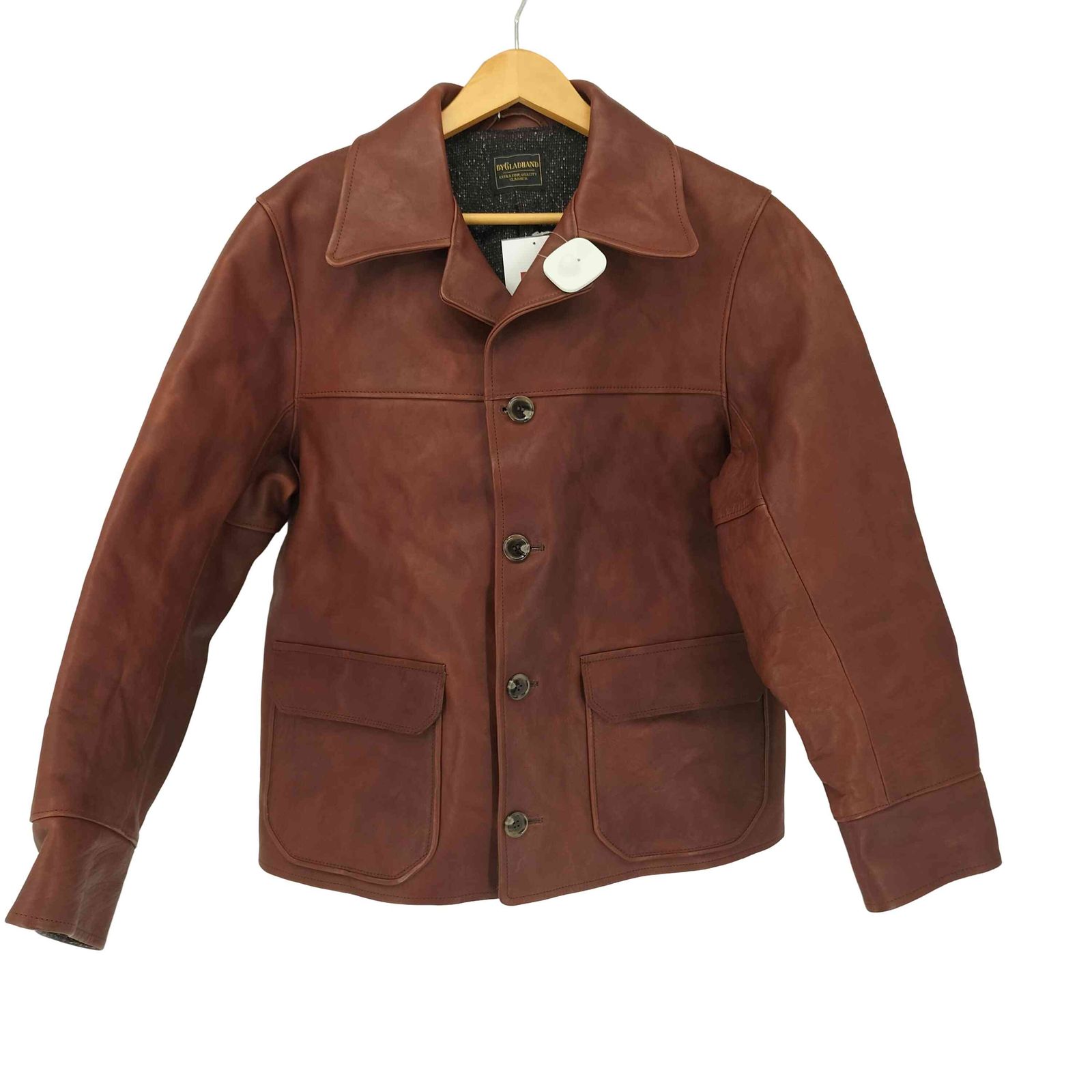 バイグラッドハンド BY GLADHAND 22AW OLD OIL LEATHER レザーカー 