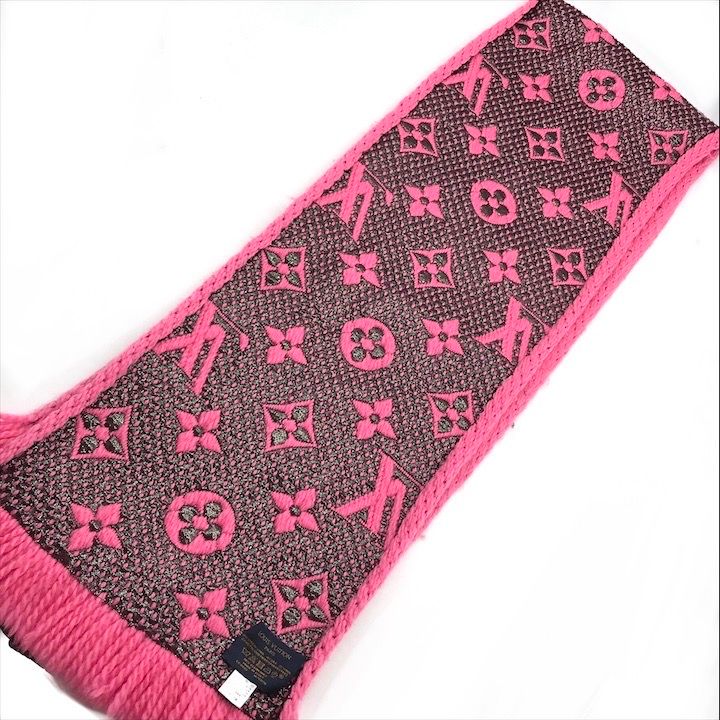 良品 LOUISVUITTON ルイヴィトン モノグラム エシャルプ ロゴ