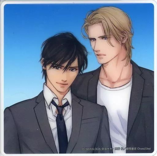 Chara バースデーフェア2017 オリジナルクリアプレート　文庫ver 中古】雑貨 DEAD LOCK(ブルー) オリジナル クリアプレート 文庫