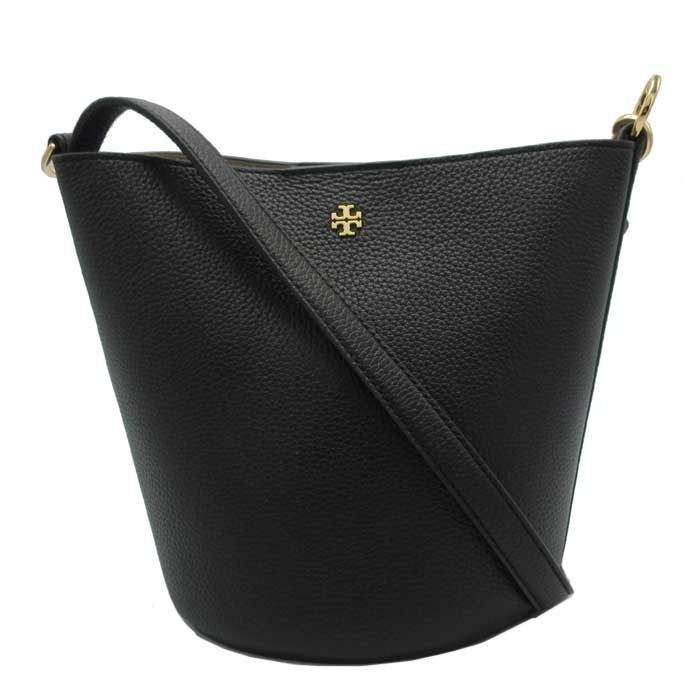 トリーバーチ バッグ ショルダーバッグ TORY BURCH BLAKE レザー ダブルTメタルロゴ バケット 2WAY 肩掛け 斜め掛け 159490 1124 001 ブラック レディース