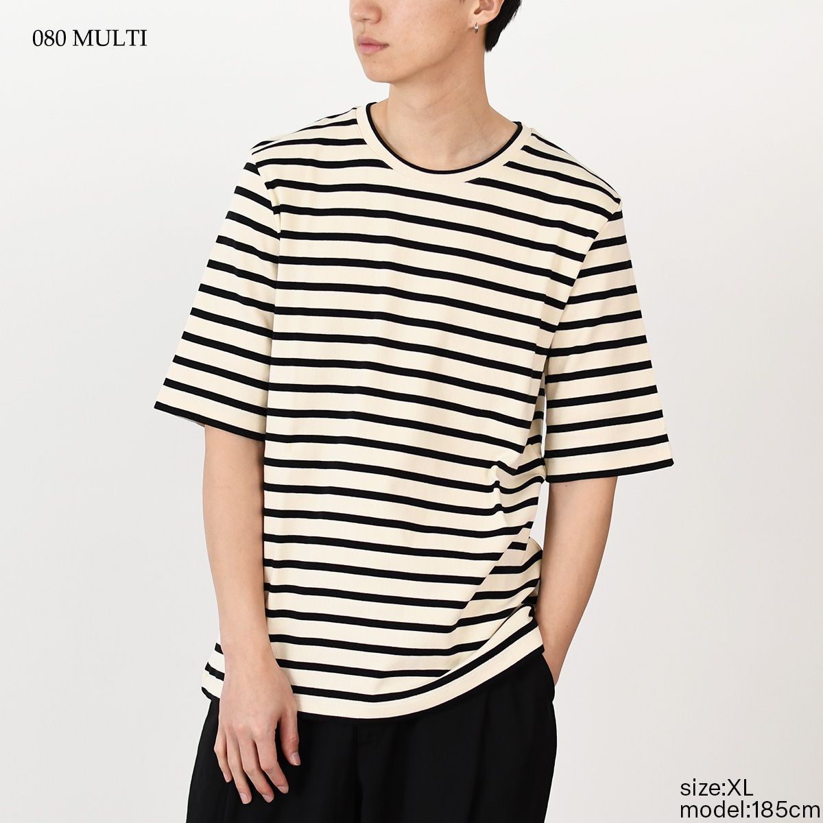 JILSANDER ジルサンダー トップス Tシャツ ボーダーTシャツ J47GC0109 