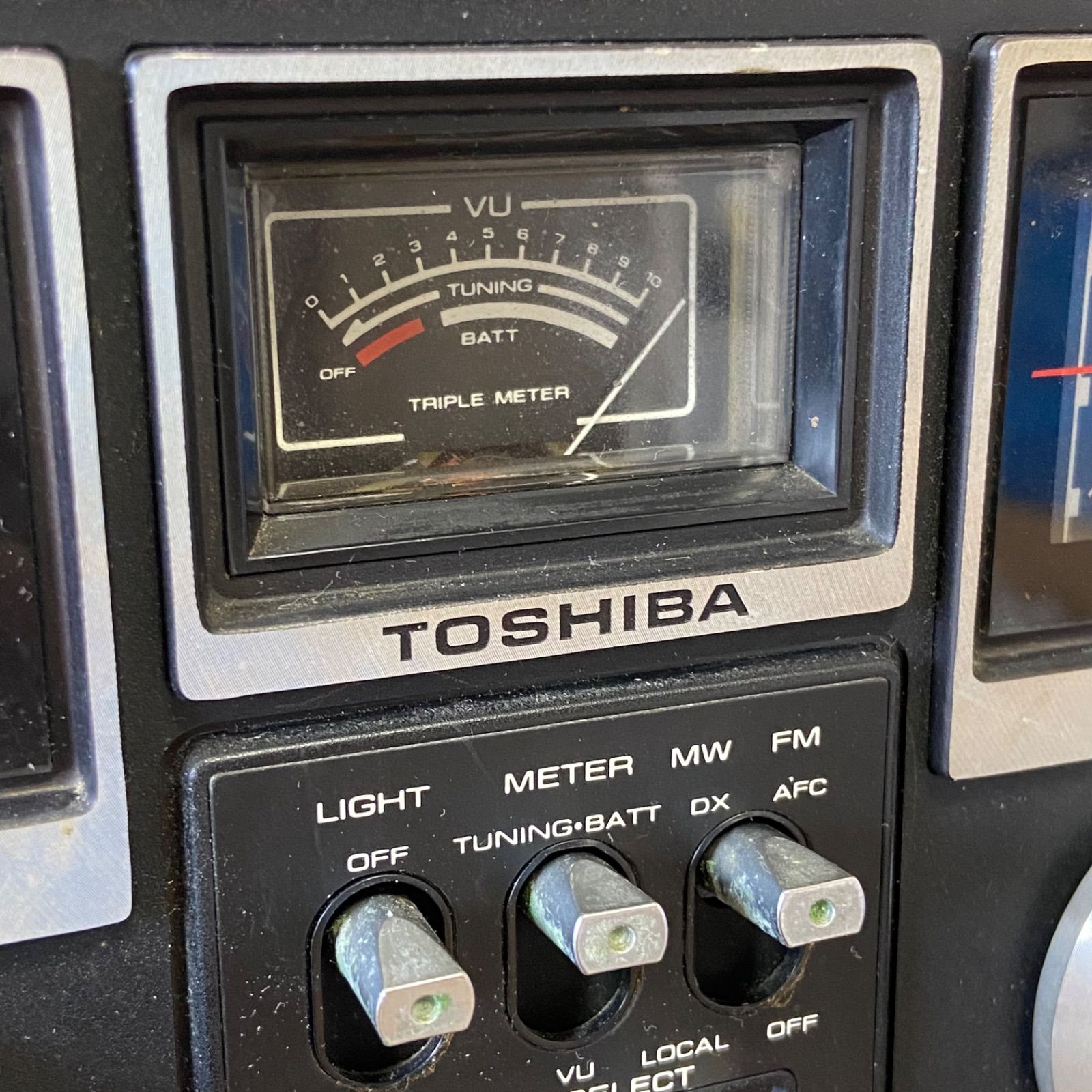 東芝　RP-770F 　SOUND750　GTV　昭和　レトロラジオ 通電確認済／昭和レトロ】東芝 RP-770F SOUND750 GTV ラジオ