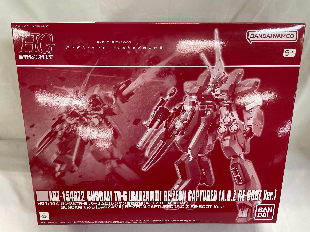 【未開封】1/144 HG ガンダムTR-6[バーザムII]レジオン鹵獲仕様(A.O.Z RE-BOOT版) HG 1/144 ガンダムTR-6[バーザムII]レジオン鹵獲仕様(A.O.Z RE